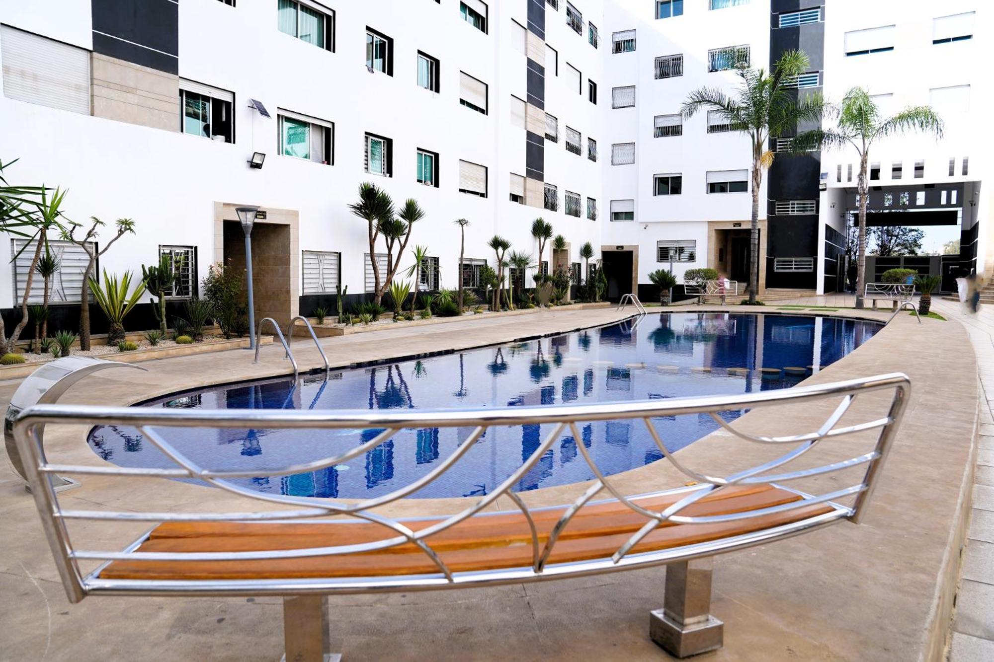 Confort Et Piscine, A 5 Min De Rabat Et Aeroport 塞尔 外观 照片